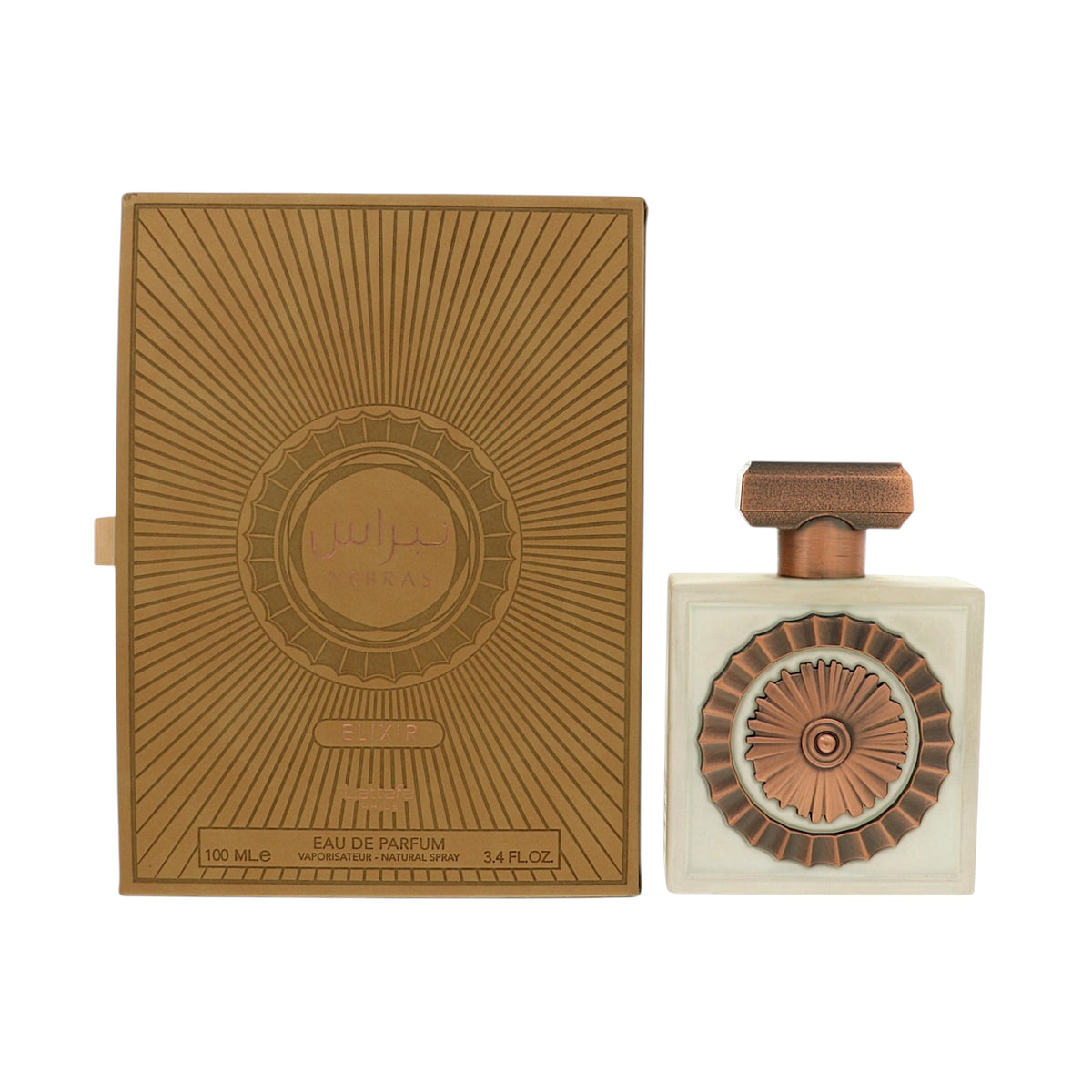 Nebras Elixir by Lattafa for Men - 3.4 oz EDP Spray
