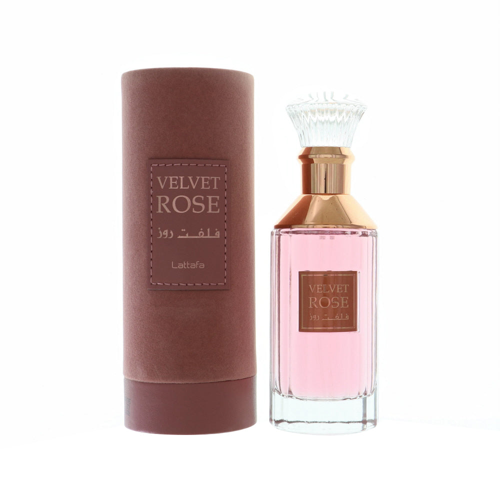 Velvet Rose by Lattafa for Men - 3.4 oz EDP Spray