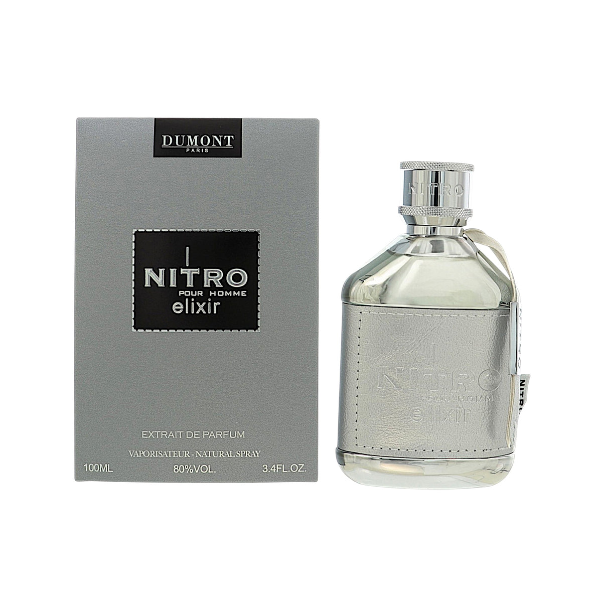 Nitro Elixir by Dumont for Men - 3.4 oz Extrait De Parfum Spray