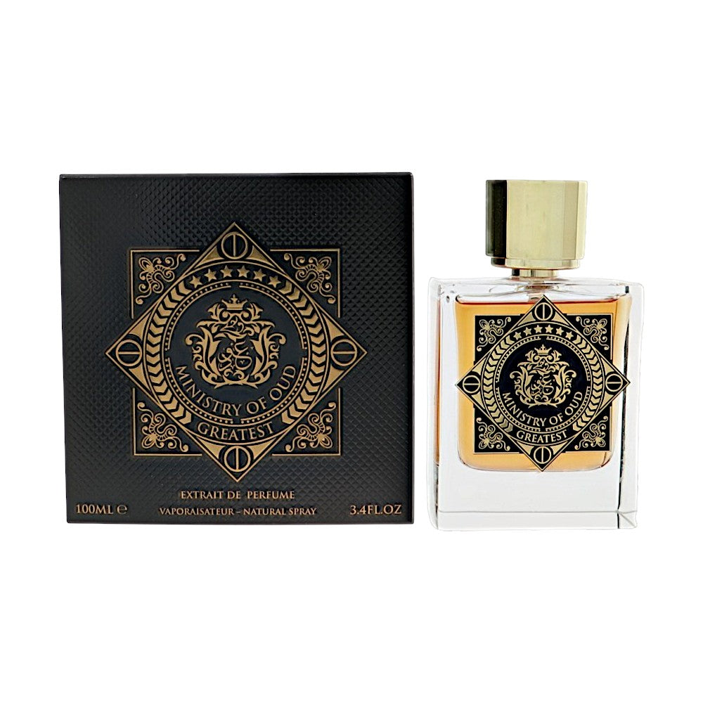 Ministry Of Oud Greatest by Paris Corner for Men - 3.4 oz Extrait De Parfum Spray
