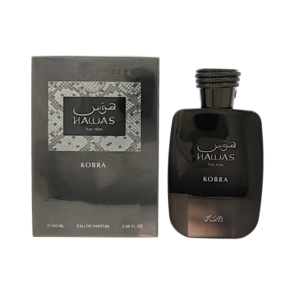 Hawas Kobra by Rasasi for Men - 3.38 oz EDP Spray