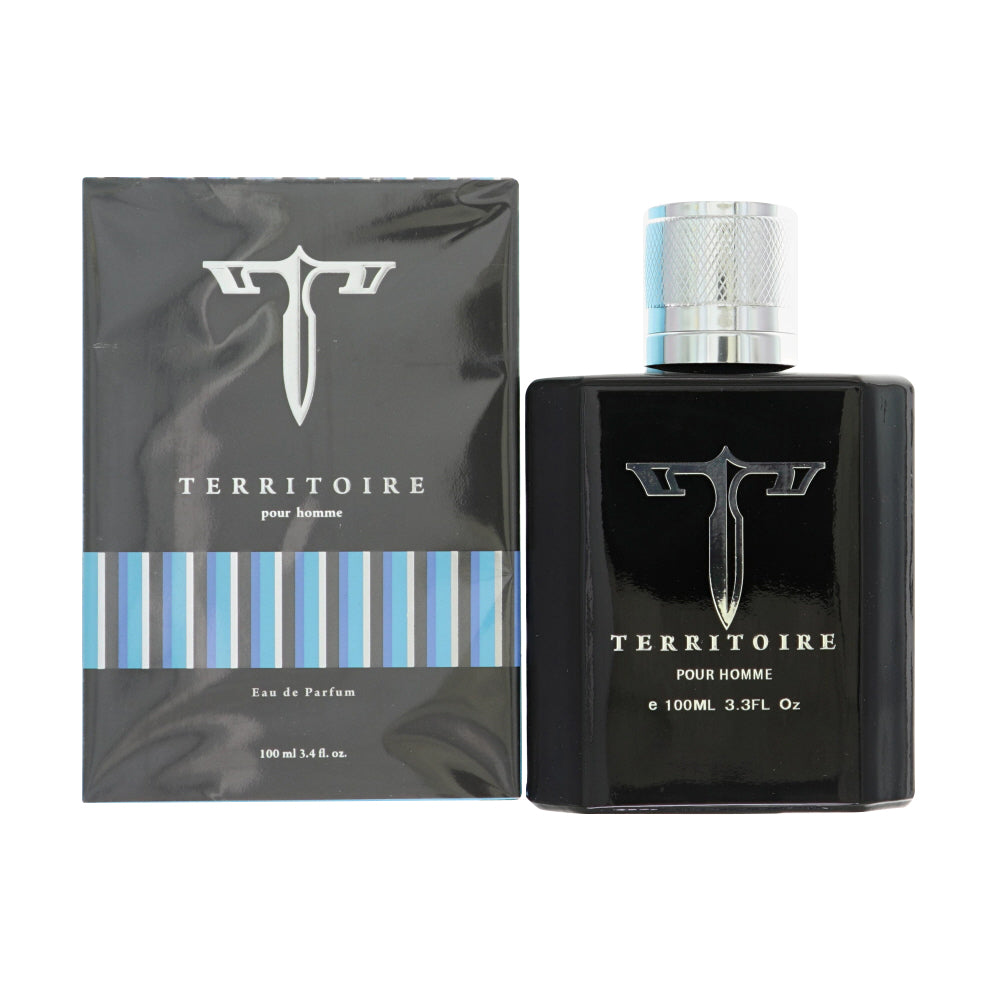 Territoire Blue by Yzy Perfume for Men - 3.4 oz EDP Spray