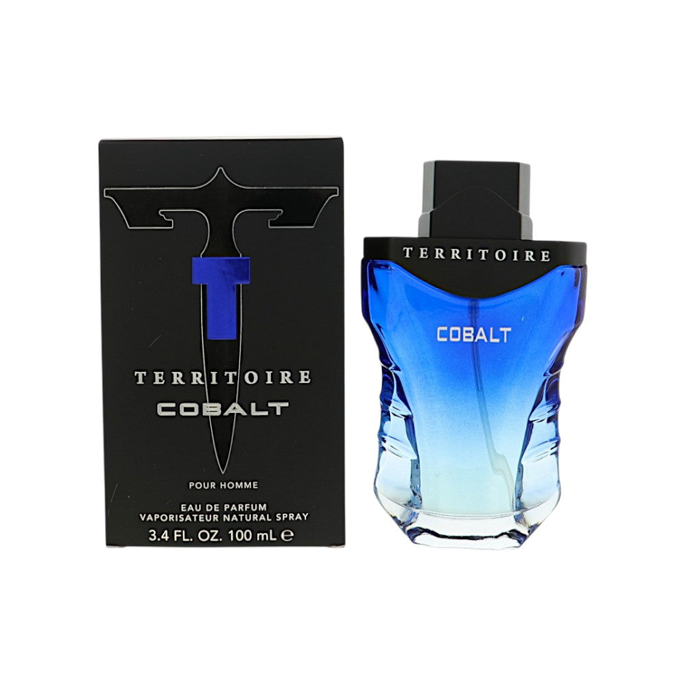 Territoire Cobalt by Yzy Perfume for Men - 3.4 oz EDP Spray