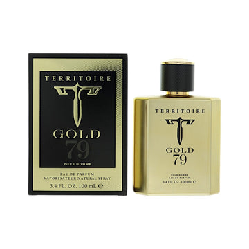 Territoire Gold 79 by Yzy Perfume for Men - 3.4 oz EDP Spray