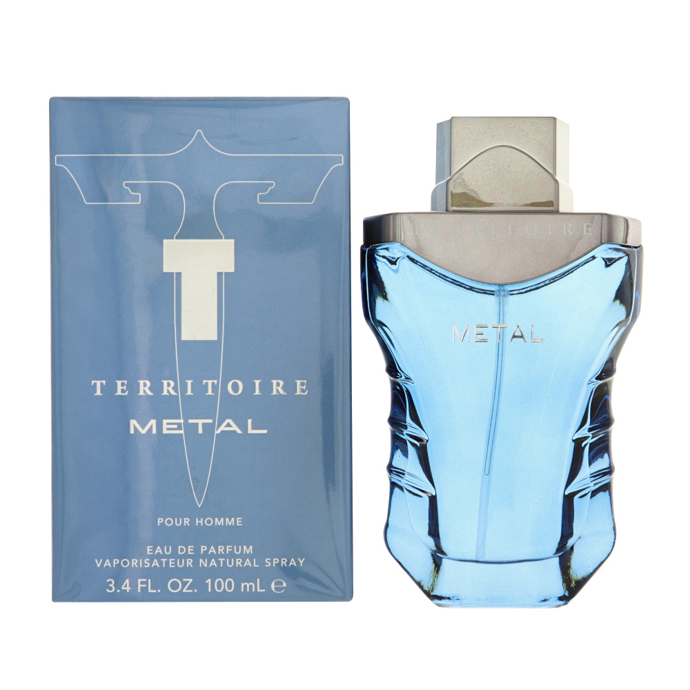 Territoire Metal by Yzy Perfume for Men - 3.4 oz EDP Spray