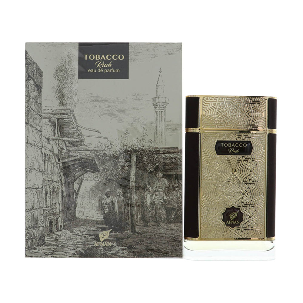 Tobacco Rush by Afnan for Men - 2.7 oz EDP Spray