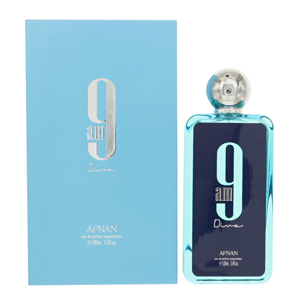 9 Am Dive by Afnan for Women - 3.4 oz EDP Spray