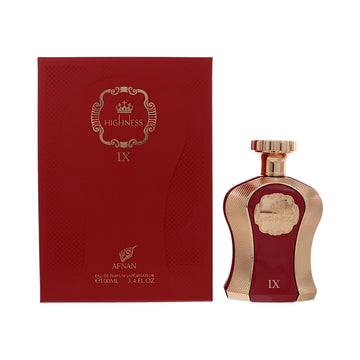 Highness Ix Maroon by Afnan for Women - 3.4 oz EDP Spray