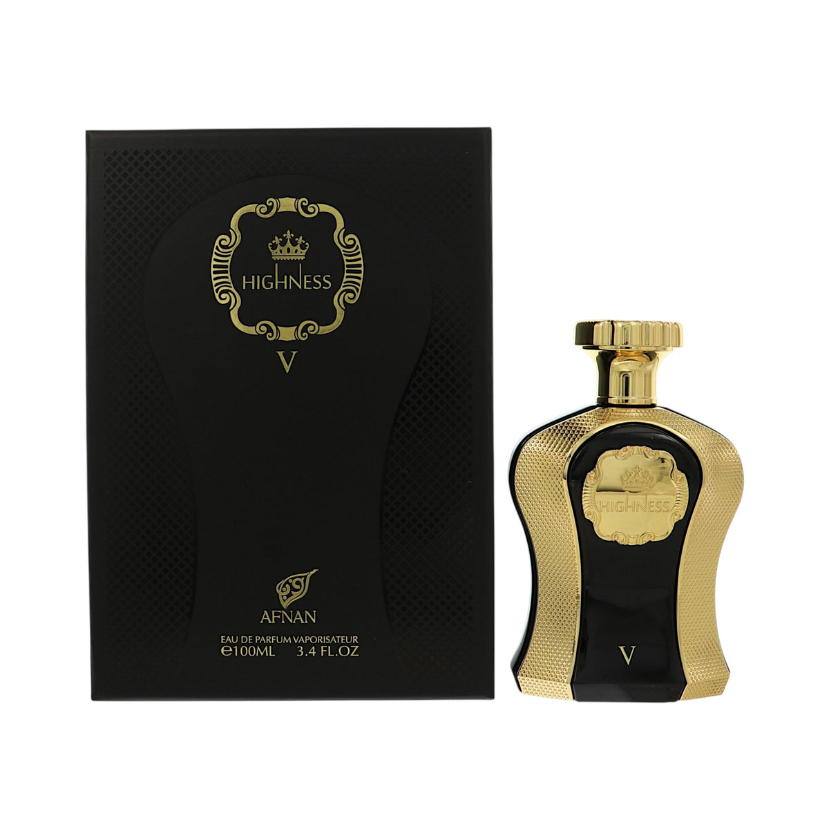 Highness V Black by Afnan for Women - 3.4 oz EDP Spray