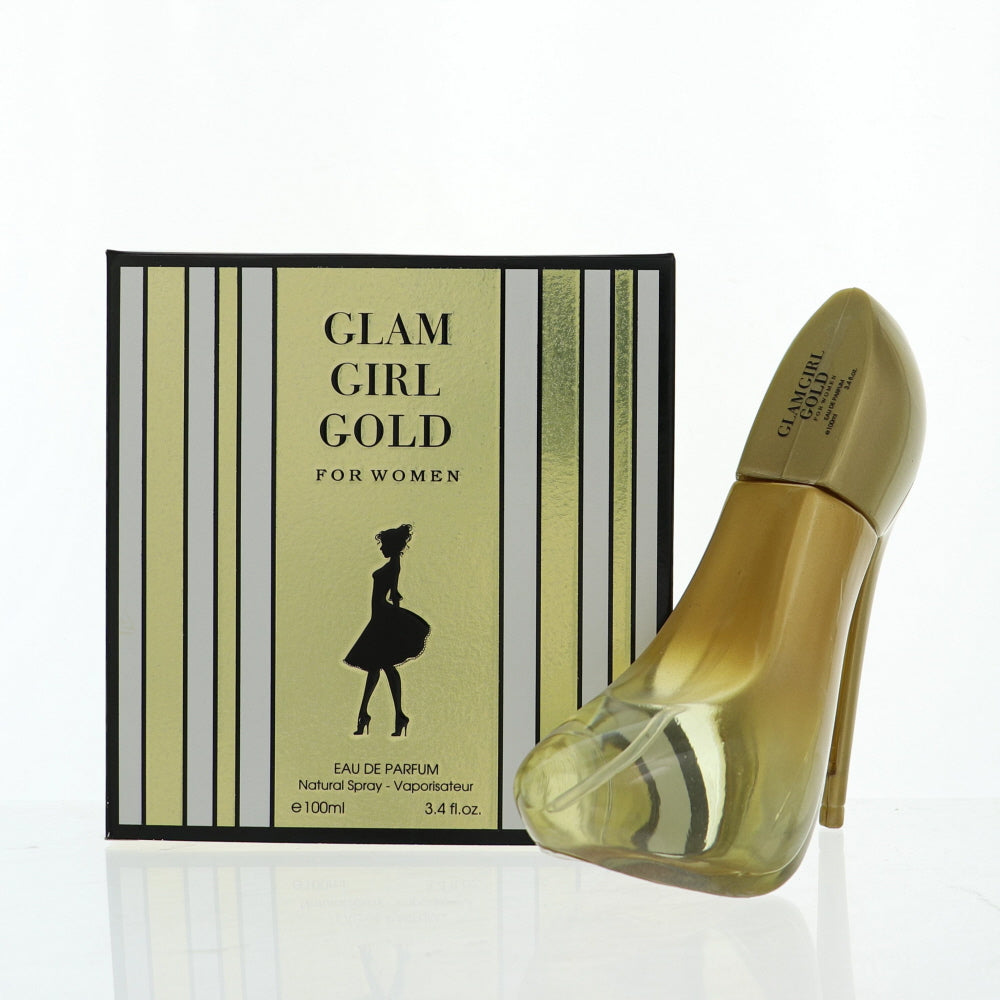 Bad Girl Gold by Fragrance Couture for Women - 3.4 oz EDP Spray