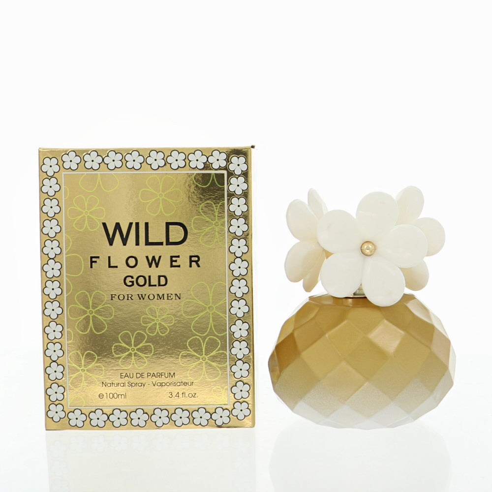 Wild Flower Gold by Fragrance Couture for Women - 3.4 oz EDP Spray