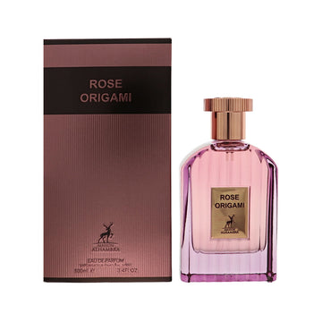Lattafa Rose Origami by Lattafa for Women - 3.4 oz EDP Spray